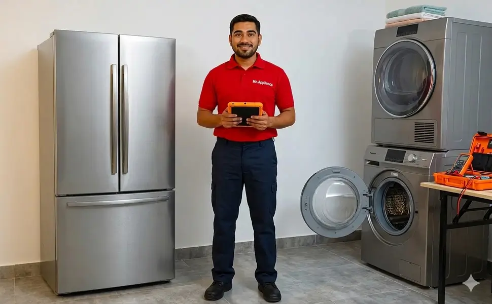 Mr. Appliance repair technician